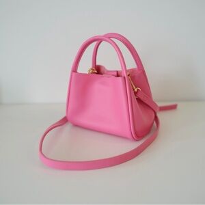 Anthropologie Vibrant Pink Mini Bag
